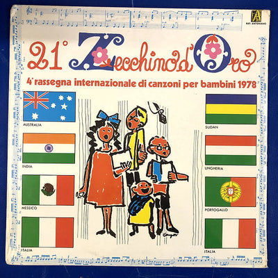 Various - 21° Zecchino D'Oro 1978, 4° Rassegna Internazionale (LP, Album, Comp)