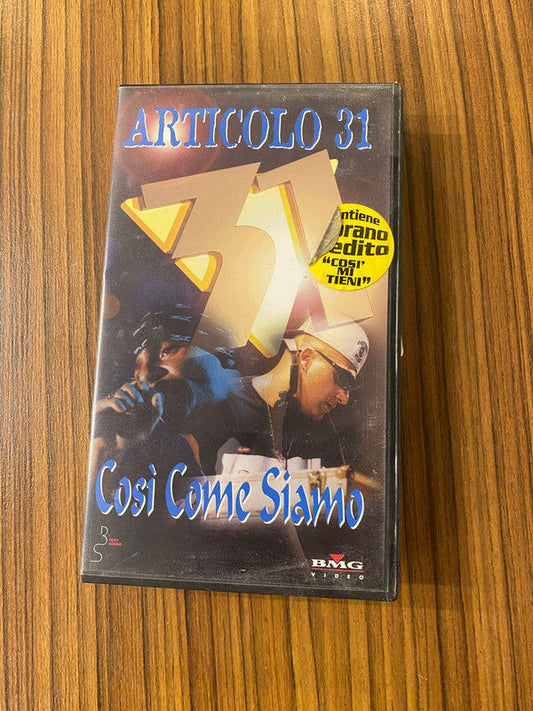 Articolo 31 - Così Come Siamo (VHS)