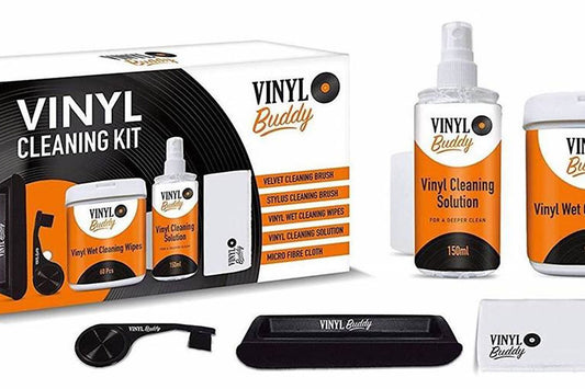 Kit Completo Per Pulizia Vinile (5 Prodotti)