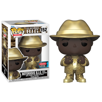 Biggie: Funko Pop! Rocks - Biggie With Fedora (Gd)