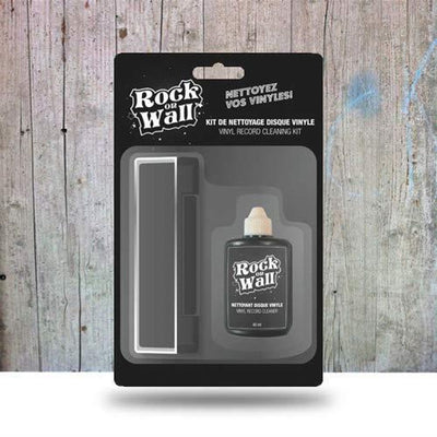 Kit Spazzola E Liquido Per Pulizia Vinile (Rock on Wall)