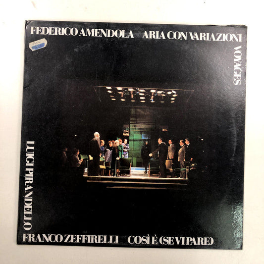 Federico Amendola - Aria Con Variazioni, Voyages (LP)
