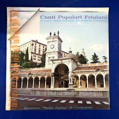 Quartetto Stella Alpina di Cordenons - Canti Popolari Friulani (LP, Album, RE)