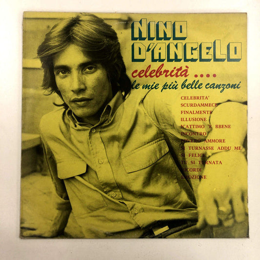 Nino D'Angelo - Celebrità...Le Mie Più Belle Canzoni (LP, Comp)