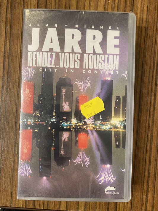 Jean-Michel Jarre - Rendez-Vous Houston (A City In Concert) (VHS, PAL)