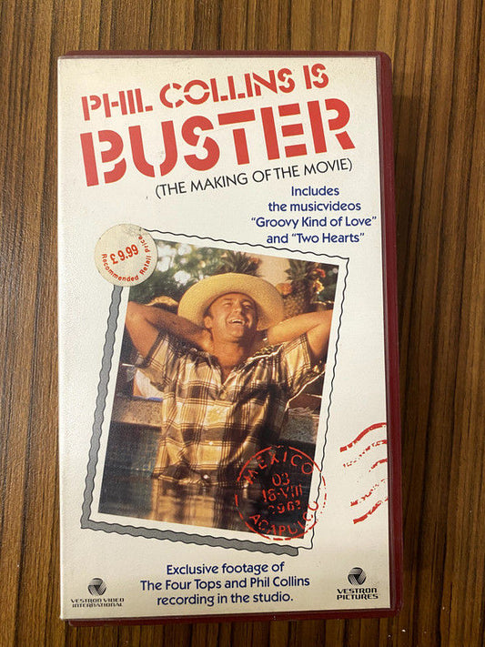 Phil Collins - Buster, the Making Of The Movie (VHS, Album, PAL)