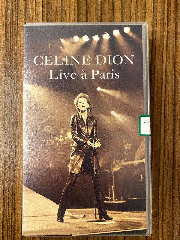 Céline Dion - Live À Paris (VHS, PAL)