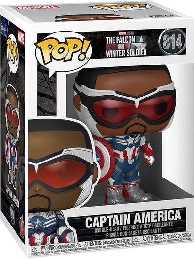 Marvel: Funko Pop! - Falcon - Captain America (Vinyl Figure 814)