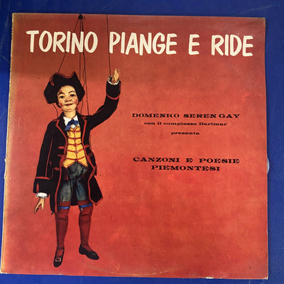 Domenico Seren Gay - Torino Piange E Ride, Canzoni E Poesie Piemontesi (LP)