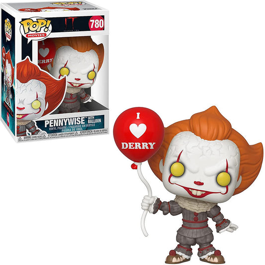 It Chapter 2: : Funko Pop! Movies - Pennywise (With Balloon) (Vinyl Figure 780)