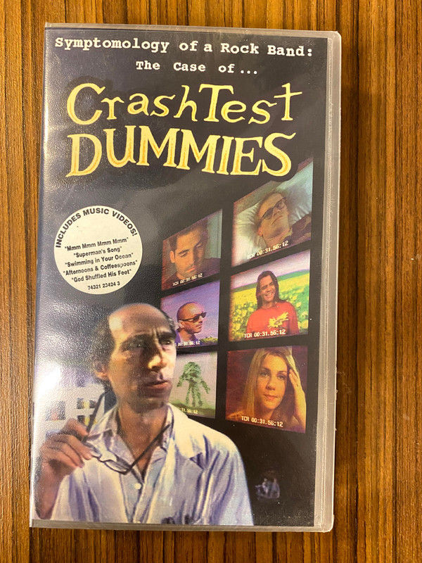 Crash Test Dummies - Symptomology Of A Rock Band: The Case Of... (VHS, Comp)