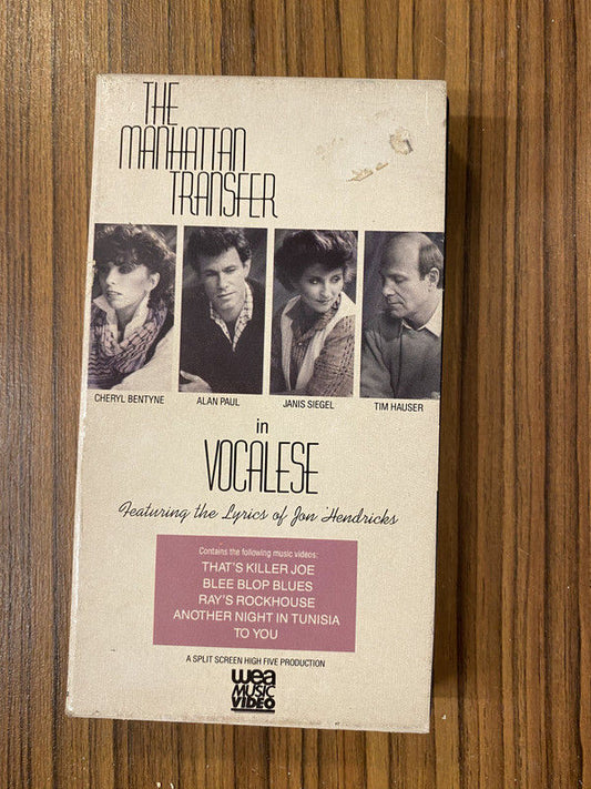 The Manhattan Transfer - In Vocalese (VHS)