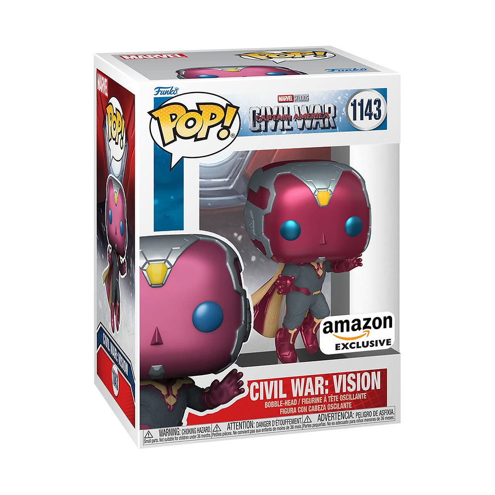 Marvel: Funko Pop! - Captain America:Civil War - Vision (Vinyl Figure 1143)