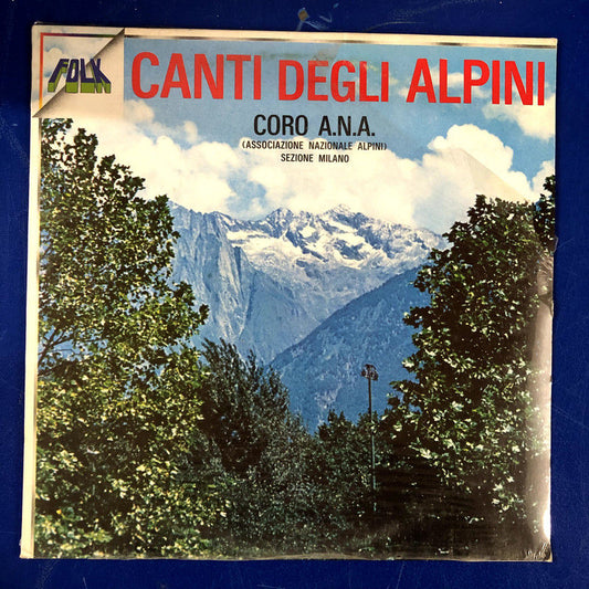 Coro A.N.A. (Associazione Nazionale Alpini) - Canti degli Alpini (LP, Album, RE)