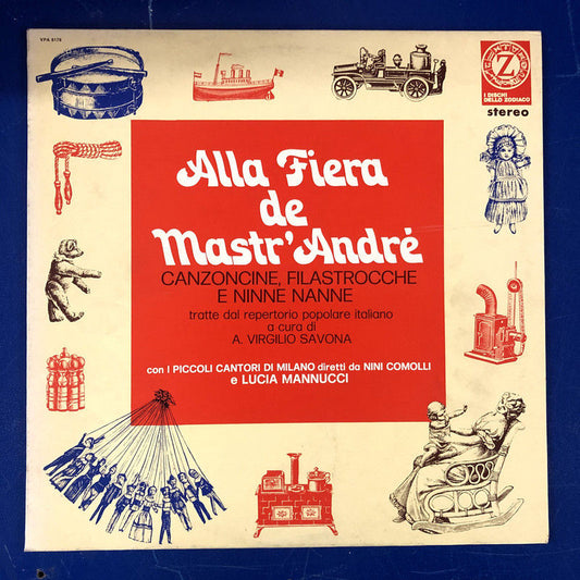 I Piccoli Cantori Di Milano - Alla Fiera De Mastr'Andrè (LP, Album)