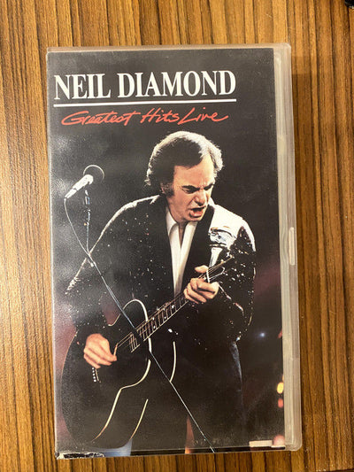 Neil Diamond - Greatest Hits Live (VHS, PAL)