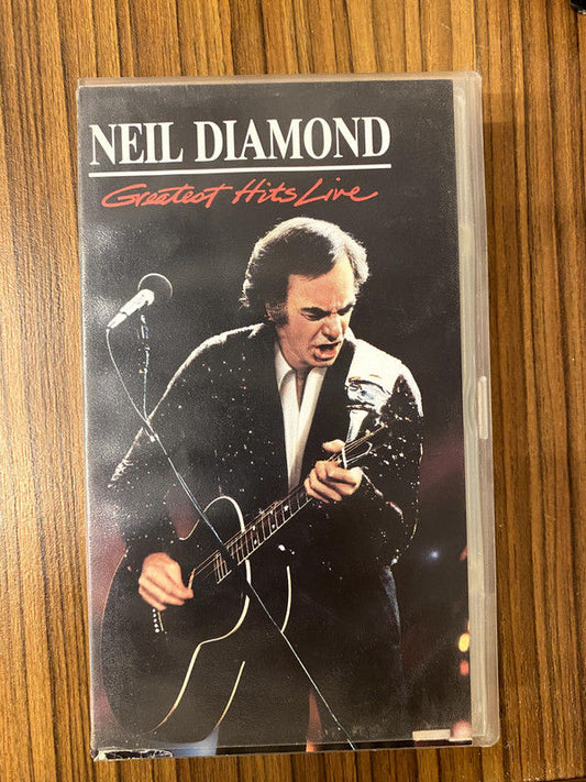 Neil Diamond - Greatest Hits Live (VHS, PAL)