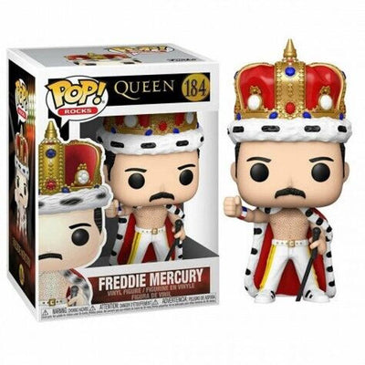 Queen: Funko Pop! Rocks - Freddie Mercury (King) (Vinyl Figure 184)