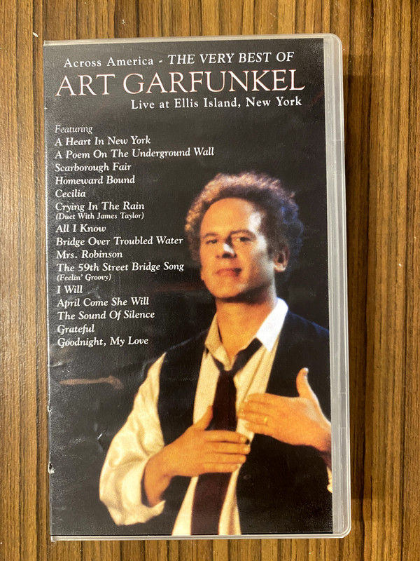 Art Garfunkel - Across America, kLive At Ellis Island, New York (VHS)
