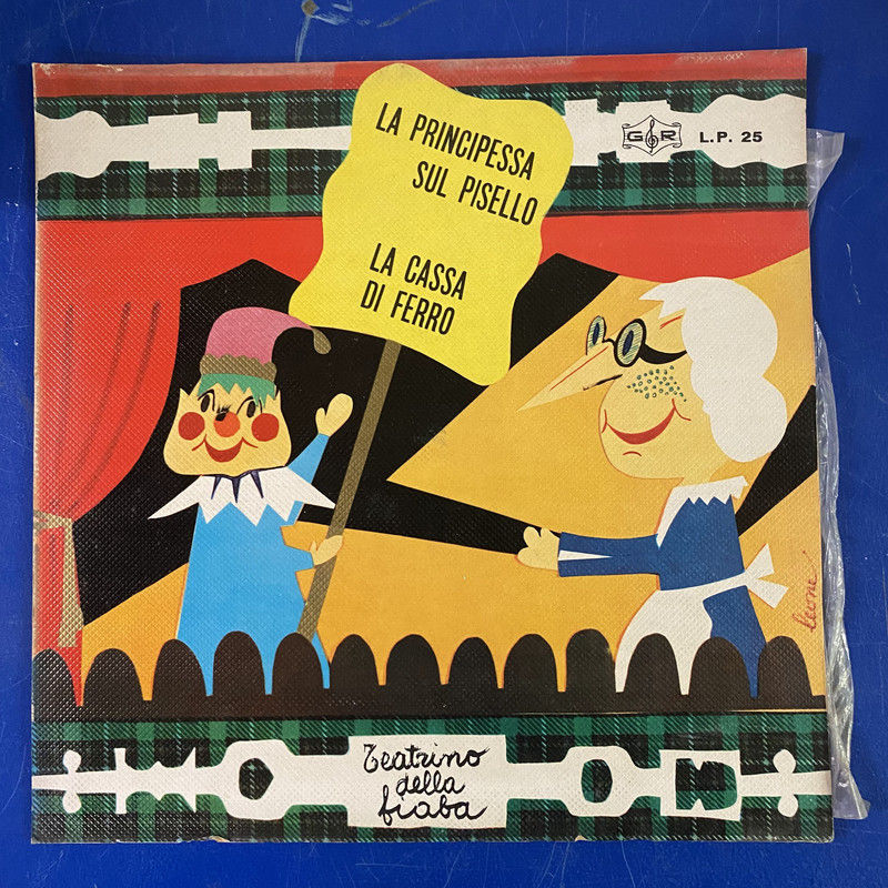 Various - Teatrino Della Fiaba, Principessa Sul Pisello/La Casa Di Ferro (LP)