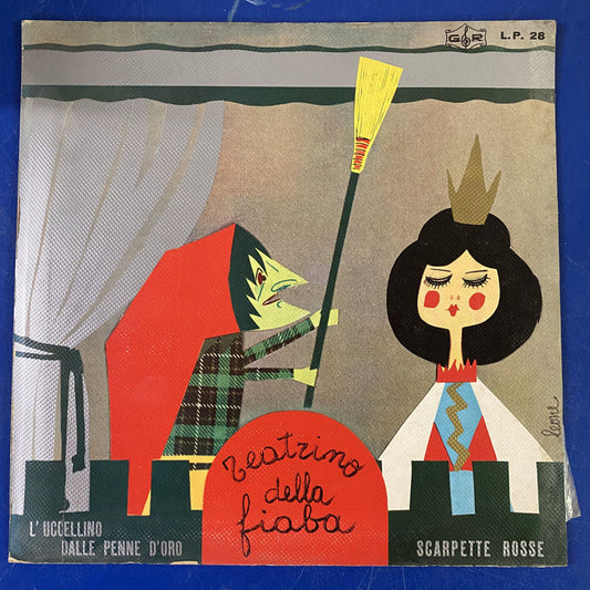 Various - Teatrino Della Fiaba,L'Uccellino Dalle Penne D'Oro/Scarpette Rosse(LP)