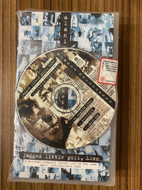 Alanis Morissette - Jagged Little Pill, Live (VHS, PAL, Hi )