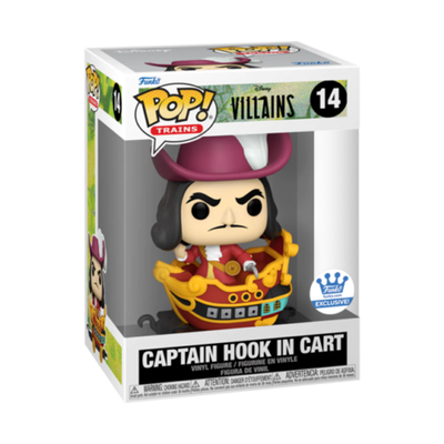 Disney: Funko Pop! Trains - Villains - Captain Hook (Vinyl Figure 14)