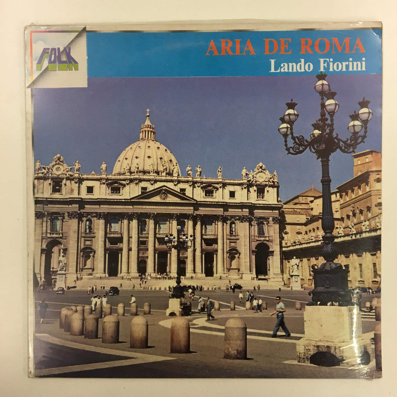 Lando Fiorini - Aria De Roma (LP, Comp, Mono)