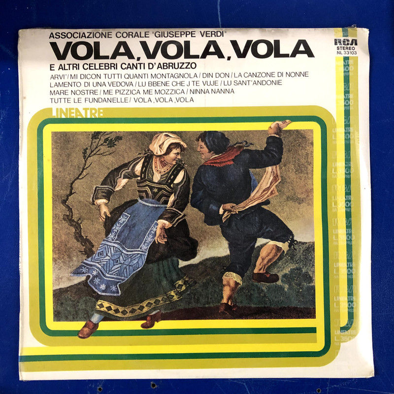 Associazione Corale Verdi - Vola, Vola, Vola E Altri Celebri Canti D'Abruzzo(LP)