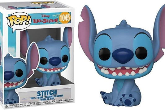 Disney: Funko Pop! - Lilo & Stitch - Smiling Seated Stitch (Vinyl Figure 1045)