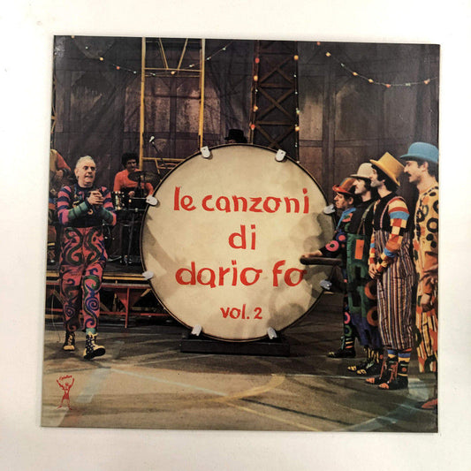 Dario Fo - Le Canzoni Di Dario Fo Vol. 2 (LP)