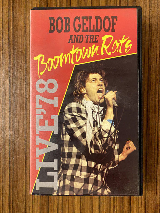 Bob Geldof And The Boomtown Rats - Live '78 (VHS, PAL)