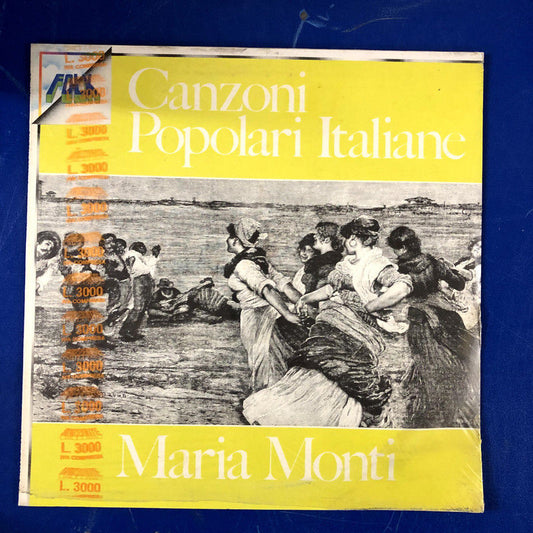 Maria Monti - Canzoni Popolari Italiane (LP, RE)