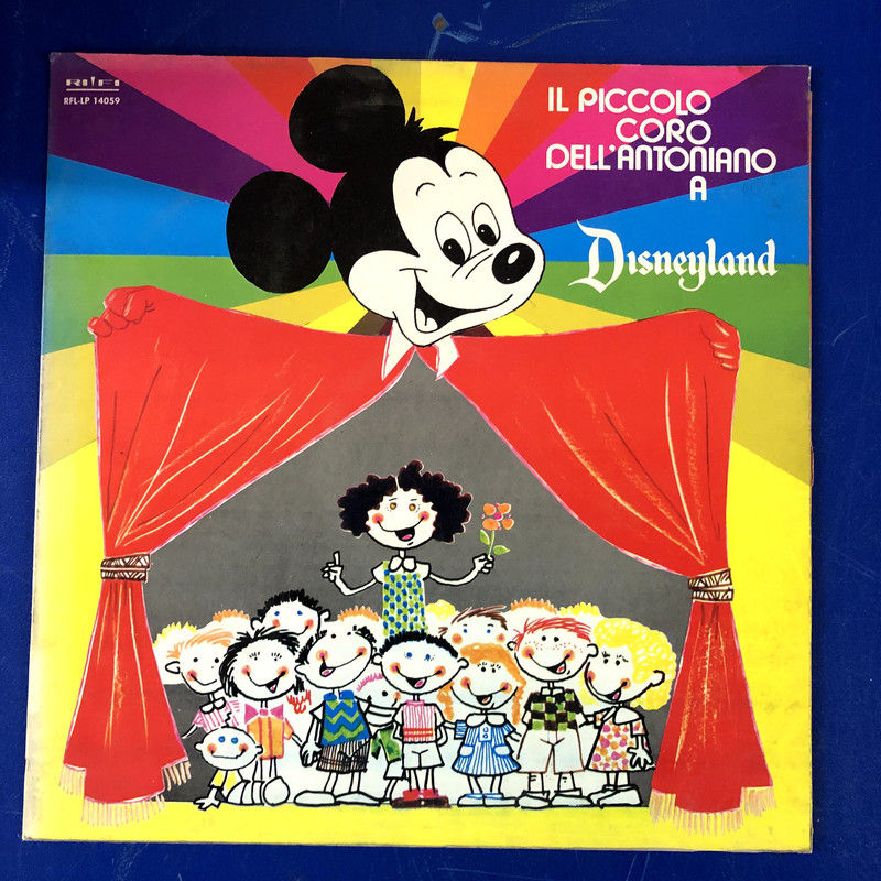 Piccolo Coro Dell'Antoniano - Piccolo Coro Dell'Antoniano A Disneyland (LP,Comp)