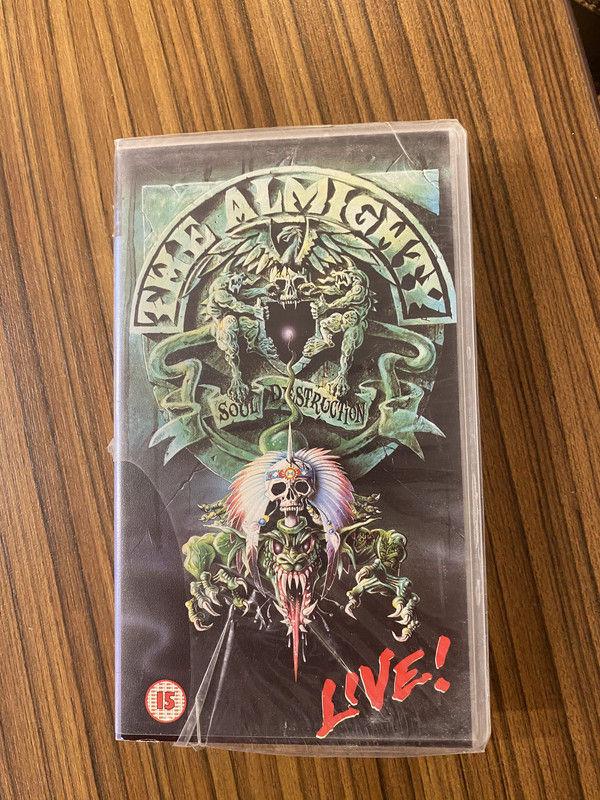 The Almighty - Soul Destruction, Live! (VHS)
