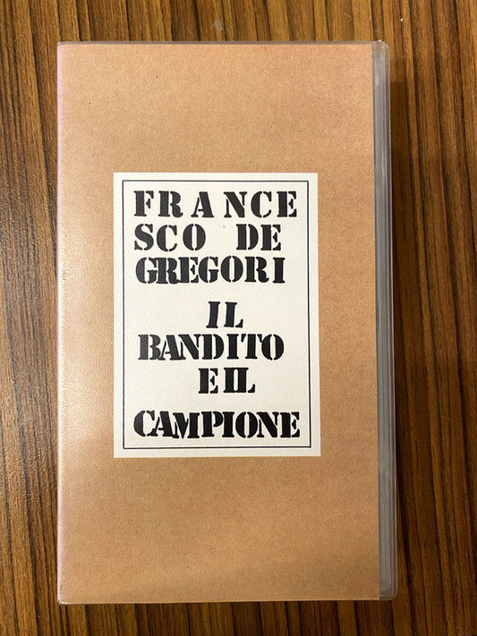 Francesco De Gregori - Il Bandito E Il Campione (VHS)