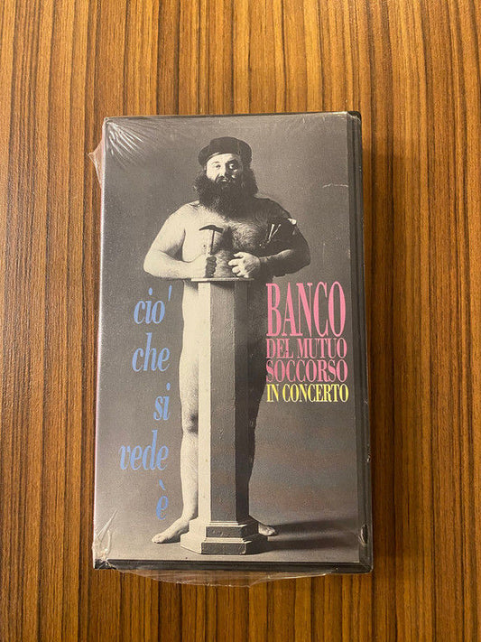 Banco Mutuo Soccorso - In Concerto, Ciò Che Si Vede è (VHS)