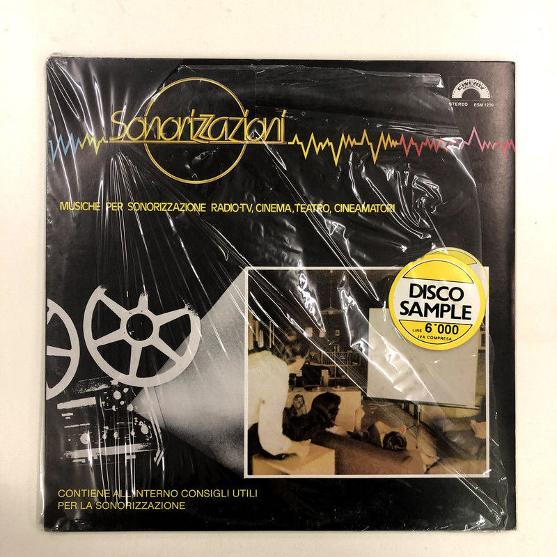 Various - Sonorizzazioni, Disco Sample (LP, Comp, Smplr)