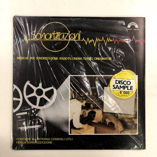 Various - Sonorizzazioni, Disco Sample (LP, Comp, Smplr)