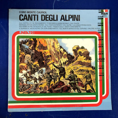 Coro Monte Cauriol - Canti Degli Alpini (LP)