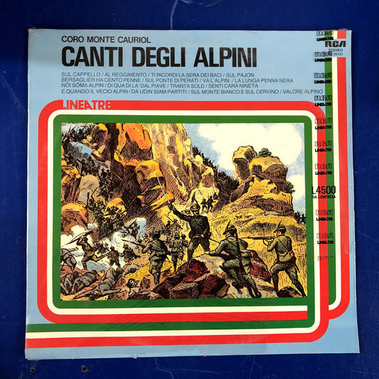 Coro Monte Cauriol - Canti Degli Alpini (LP)