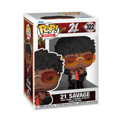 21 Savage: Funko Pop! Rocks - 21 Savage (Vinyl Figure 322)