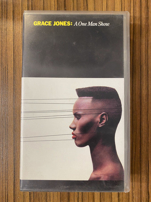 Grace Jones - A One Man Show (VHS, PAL)