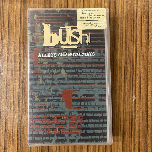 Bush - Alleys And Motorways (VHS, Comp, PAL)