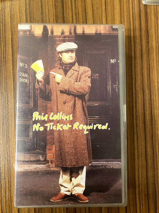 Phil Collins - No Ticket Required (VHS, PAL)
