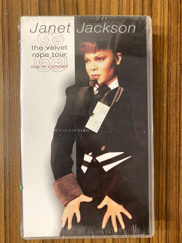 Janet Jackson - The Velvet Rope Tour - Live In Concert (VHS, PAL)