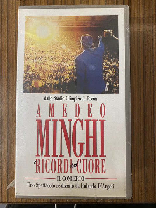 Amedeo Minghi - Dallo Stadio Olimpico Di Roma I Ricordi Del Cuore (2xVHS)