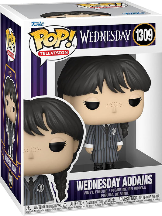 Wednesday: Funko Pop! Television - Wednesday Addams (Vinyl Figure 1309)