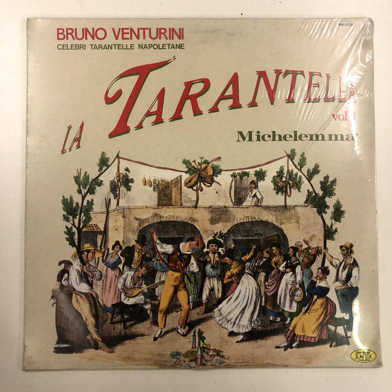 Bruno Venturini - Celebri Tarantelle Napoletane, La Tarantella Vol.1 (LP)