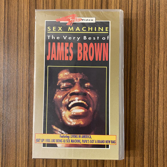 James Brown - Sex Machine - The Very Best Of (VHS, Comp, PAL)